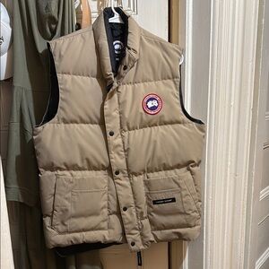 Canada Goose Tan Puffer Vest